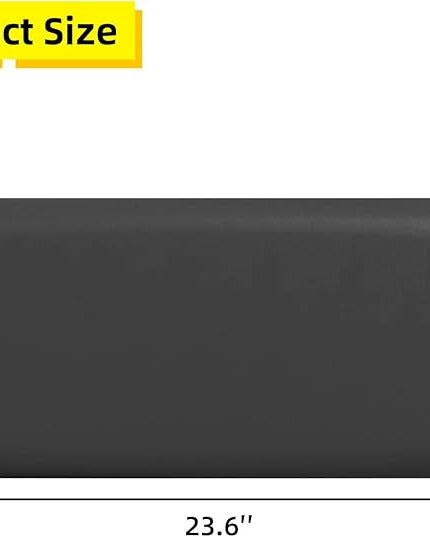 Peel and Stick Headboard for Twin and king in Black Headboard panels for wall, 3D Anti-Collision Wall Panel, Self-Adhesive Bedroom/Living Room Upholstered Wall Panel (4 Panels/11.8" x 23.6") - LeafyLoom