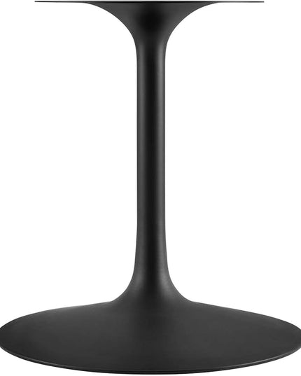 Modway Lippa Dining Table, 60", Black Natural - LeafyLoom