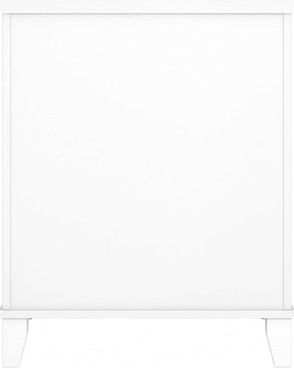 Bush Furniture Somerset 72W Office Desk with Drawers in White - LeafyLoom