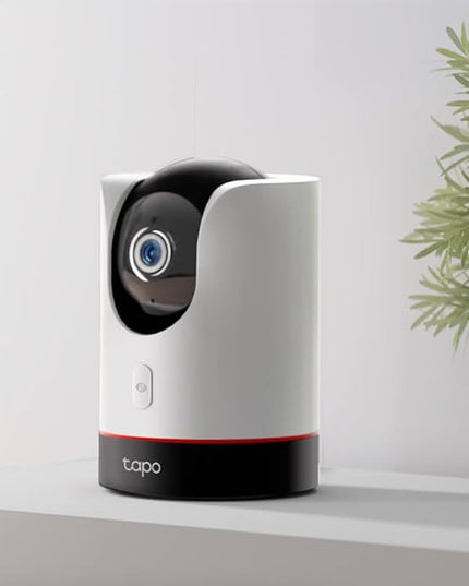TP-Link Tapo 2K QHD Pan/Tilt Wi-Fi Camera | Apple HomeKit | Physical Privacy Mode | Color Night Vision | Motion Tracking | 2-Way Audio | Local/Cloud Storage | Works w/Alexa&Google Home | (Tapo C225) Tapo