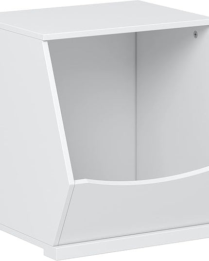 UTEX Toy Storage Organizer,Kids Stackable Toy Storage Bins,Toy Boxes and Storage Cubby for Playroom,Bedroom,Nursery School,White - LeafyLoom