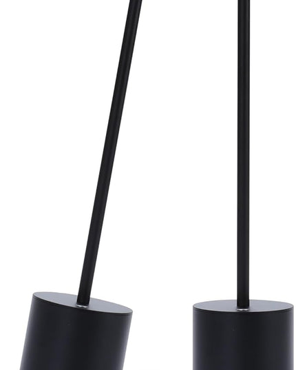 2 Pack Cordless Table Lamp, Led Bedside Lamp Rechargeable Desk Lamp, 5200mah Battery Portable Desk Lamp, Adjustable Light Brightness, Suitable for Restaurants, Indoor, Outdoor, Study (Black) - LeafyLoom