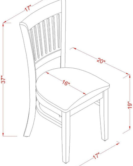 East West Furniture NFVA5-LWH-C 5 Piece Kitchen Set for 4 Includes a Rectangle Table with Butterfly Leaf and 4 Linen Fabric Dining Room Chairs, 32x54 Inch - LeafyLoom