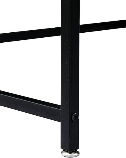 Anivia 68.9" Reversible L Shaped Desk with Storage Shelves - Corner Computer Desks Gaming Table Workstation for Home Office, Writing, Study, Caramel Brown - LeafyLoom
