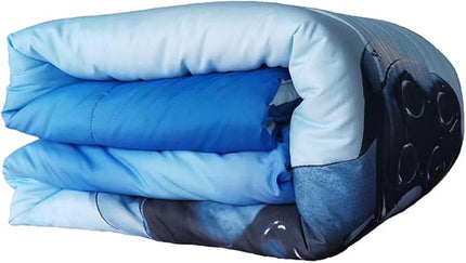 Gaming Comforter for Boys Teen Game Contoller Bedding Set for Kids Down Alternative Comforter for All Season Gamer Home Decor for Comforter Set Twin Size,1 Comforter with 1 Pillowcase - LeafyLoom