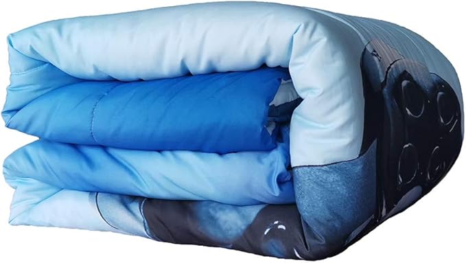 Gaming Comforter for Boys Teen Game Contoller Bedding Set for Kids Down Alternative Comforter for All Season Gamer Home Decor for Comforter Set Twin Size,1 Comforter with 1 Pillowcase - LeafyLoom