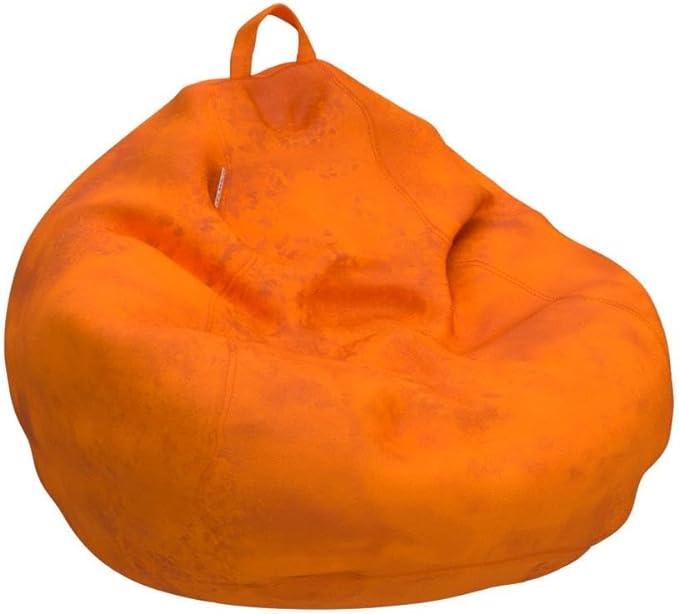 Bean Bag Stuffed Animal Storage Or Cover | No Filler | Extra Large | for Adults Or Kids | Double Stitched | Durable Zipper | Premium Microsuede - LeafyLoom