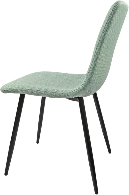 NicBex Haerin-SD-00353-LWJ Dining Chairs, 21.3"x17.1"x33.5", Light Green - LeafyLoom