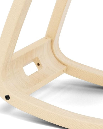 Varier Variable Balans Original Kneeling Chair Designed by Peter Opsvik (Dark Grey Revive Fabric with Natural Ash Base) - LeafyLoom