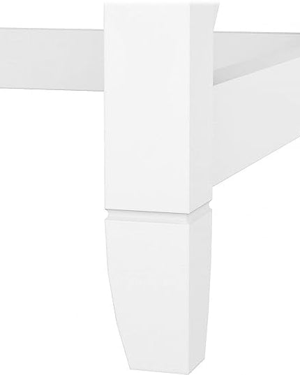 Bush Furniture Key West 60W L Shaped Desk with 2 Drawer Mobile File Cabinet in Pure White and Shiplap Gray - LeafyLoom