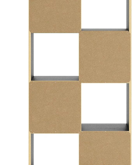 Signature Design by Ashley Langdrew 8 Cube Storage Organizer or Bookcase, Black - LeafyLoom