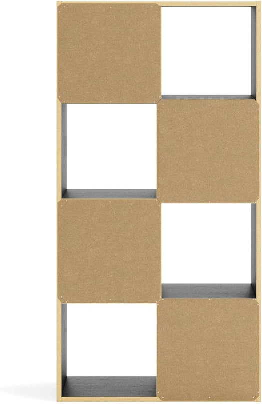 Signature Design by Ashley Langdrew 8 Cube Storage Organizer or Bookcase, Black - LeafyLoom