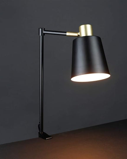 Globe Electric 52900 Lex Desk Lamp, Black with Gold - LeafyLoom