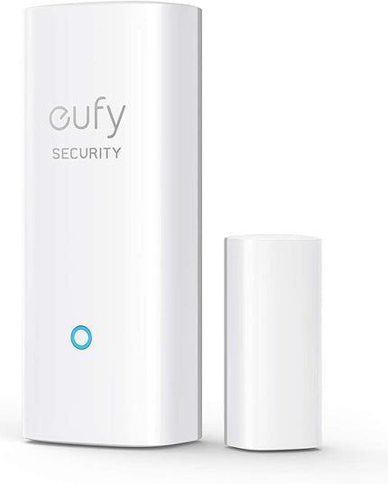 eufy Security Entry Sensor, Detects Opened and Closed Doors or Windows, Door Monitoring, Sends Alerts, Triggers Siren, 2-Year Battery Life, Indoor Use Only, Requires HomeBase, 24/7 Monitoring Optional eufySecurity