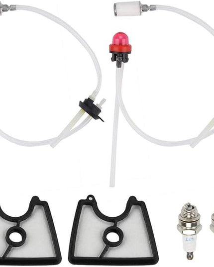 581798001 Fuel Line 581798001 Air Filter Kit for Husqvarna 125B Fuel Line Kit 125 B 125BX 125BVX Handheld Leaf Blower with Fuel Filter Grommet Primer Bulb Spark Plug - LeafyLoom
