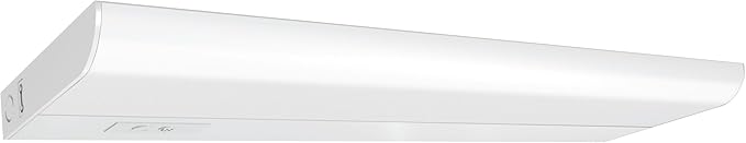 Feit Electric Under Cabinet Lighting 20" LED Light Fixture, Works with Alexa/Google Home, Frost Lens Kitchen Cupboard Night Light, Linkable up to 8, 20 Watts, 90 CRI, 1500 Lumens, White UCL24/CCTCA/AG FeitElectricCompany
