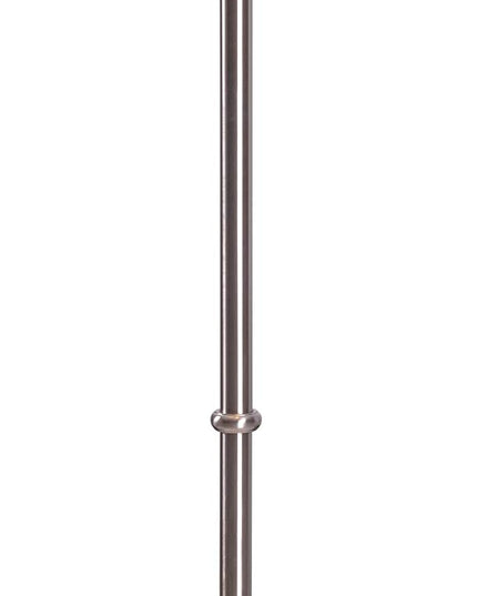 Kenroy Home 30438BS Spyglass Traditional Floor Lamp, Brushed Steel, 59.5 Inch Height, 17 Inch Width, 17 Inch Depth - LeafyLoom