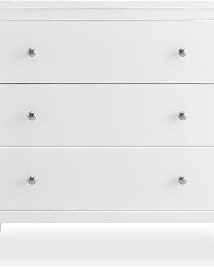 Delta Children Campbell Dresser, Bianca White - LeafyLoom