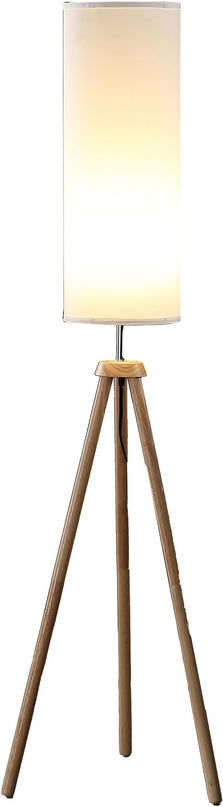 Ore International 58.5" in Lauren Modern Natural Tripod Floor LAMP - LeafyLoom