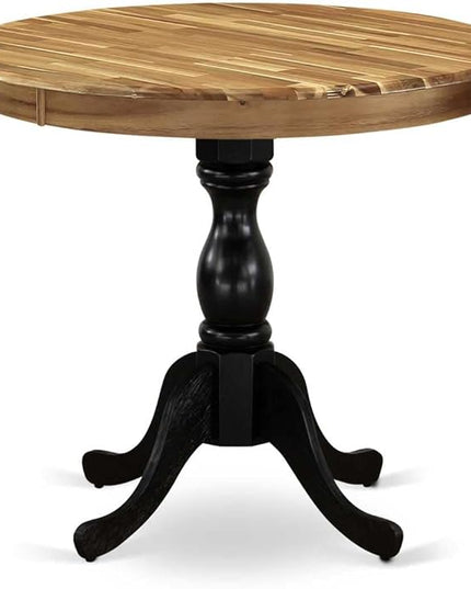 East West Furniture Dining Table, 36x36 Inch, AMT-ANB-TP - LeafyLoom