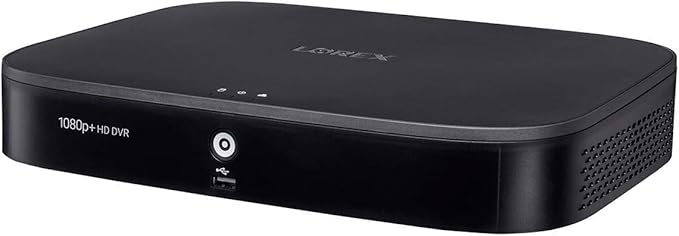 Lorex D441A62B 16 Channel 1080p Analog HD 2TB Security System DVR with Advanced Motion Detection Technology and Smart Home Voice Control, Black Lorex