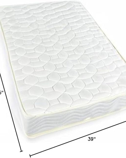 ZINUS 6 Inch Foam and Spring Mattress, Twin, CertiPUR-US Certified Foams, Mattress in A Box, White - LeafyLoom