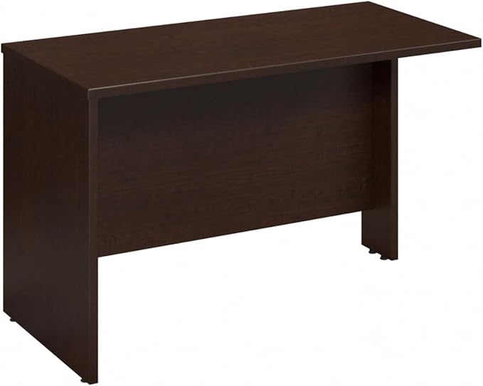 Bush Furniture WC12924 Westfield 48Wx24D Return Bridge Mocha Cherry - LeafyLoom