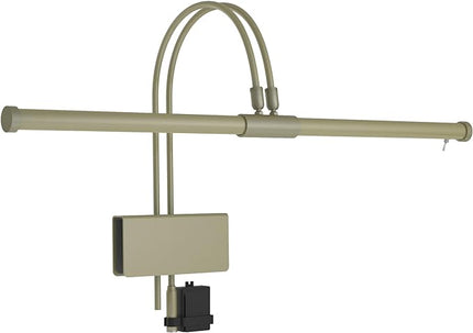 Cocoweb 22" LED Grand Piano Light in Antique Brass with Dimmer Clip - LeafyLoom