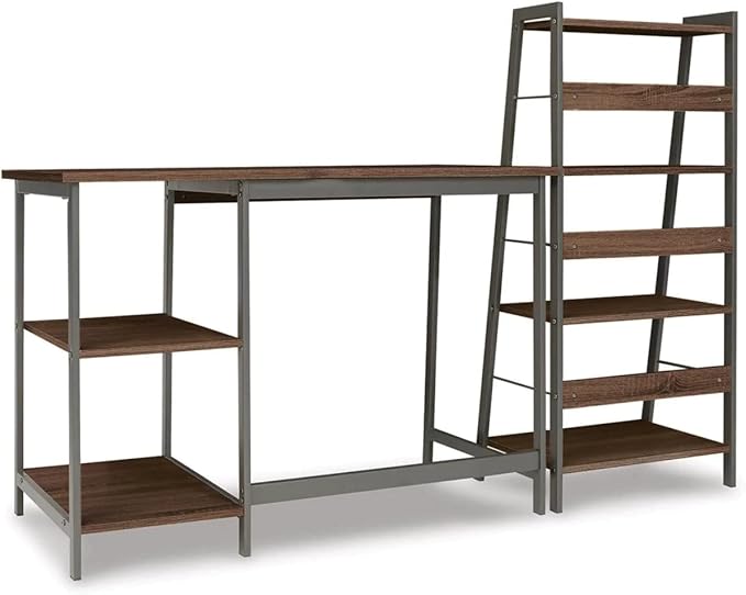 Signature Design by Ashley Soho Desk, Brown - LeafyLoom