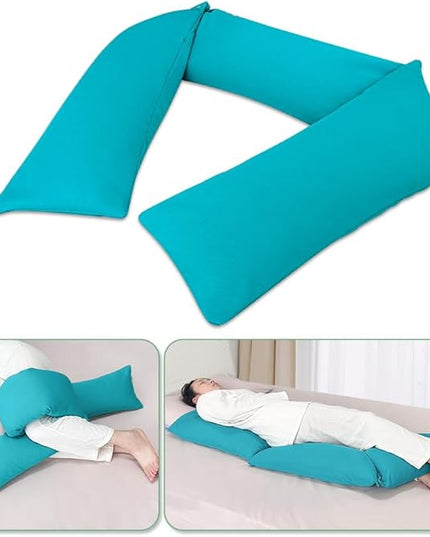 Mybow Bed Sore Turning Wedge Multi Positioning Pillows for After Surgery Bedridden Medical Wedges Bed Sore Prevention Pressure Ulcer Cushion Body Support Pillow Side Sleeping Wedge - LeafyLoom