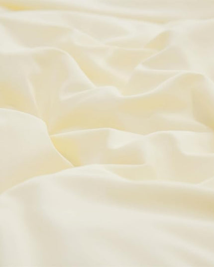 Light Yellow Comforter Set Full Ivory Bedding Set Beige Comforter Set Full Men Breathable Ivory Bedding Set Women Soft Off White Full Ivory Bedding Comforter Set Full Size Off White Comforter - LeafyLoom