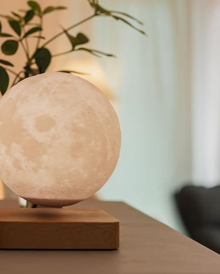 Levitating Moon Lamp, Floating Moon Lamp Magnetic Levitation Moon Light Gifts for girls, boys, Children and teenagers - LeafyLoom