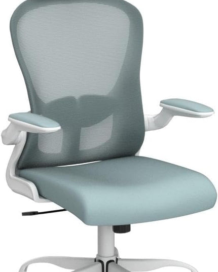 Office Chair, High Back Ergonomic Desk Chair, Breathable Mesh Desk Chair with Adjustable Lumbar Support and Headrest, Swivel Task Chair with flip-up Armrests, Executive Chair for Home Office - LeafyLoom