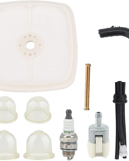 HIPA PB-200 Air Filter Tune Up Kit for ECHO Blower PB200 PB2100 ES-210 ES210 ES2100 PB201 ES2400 ES211 PB2455 PB2155 SHC211 SHC212 SHC1700 SHC210 SHC2100 Hedge Clipper - LeafyLoom