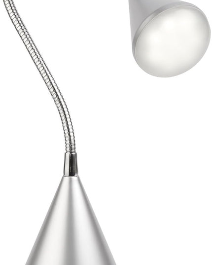 OttLite LED Cone Desk Lamp, White - LeafyLoom