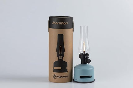 MoriMori design lamp with loudspeaker (sky blue) - LeafyLoom