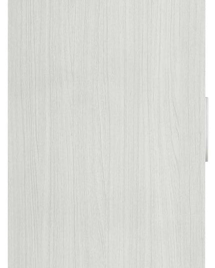 Modway Culinary Rolling Kitchen Cart with Storage in White Natural - 3 Tiers Kitchen Island on Wheels with Spice Rack, Functional as a Coffee Station, Bar Cabinet or Butcher Block Island - LeafyLoom