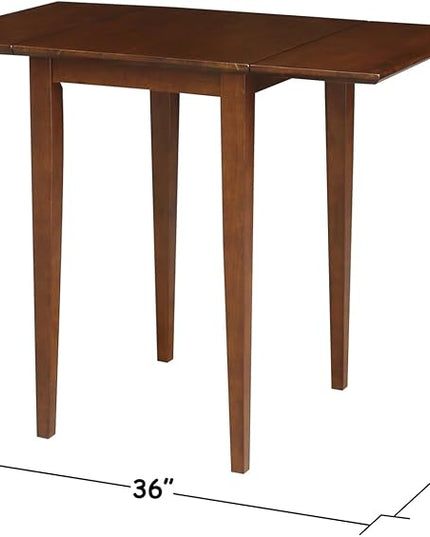International Concepts Drop Leaf Dropleaf Table - LeafyLoom