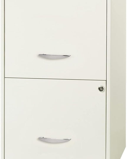 Lorell LLR14341WE - SOHO 18 2-drawer File Cabinet - LeafyLoom