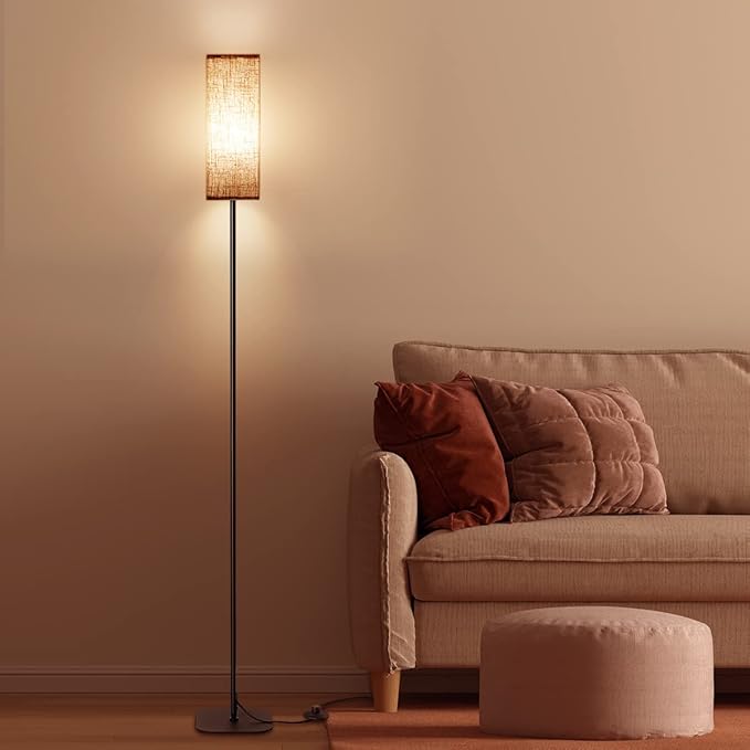 Floor Lampswith LED Bulb for Living Room, Modern LED Standing Lamp Reading Light 3 Color Temperatures Adjustable Bedside Lamps for Bedroom Living Room Office Decor - LeafyLoom