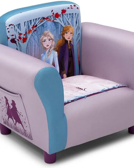 Delta Children Kids Character Upholstered Chair, Disney Frozen II - LeafyLoom
