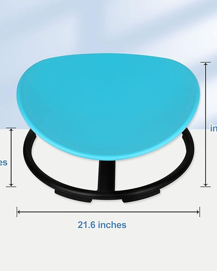 Kids Sensory Swivel Chair, Autism Spinning Chair for Kids Sensory, Sensory Toy Chair, Training Body Coordination, No Assembly Required (Blue) - LeafyLoom
