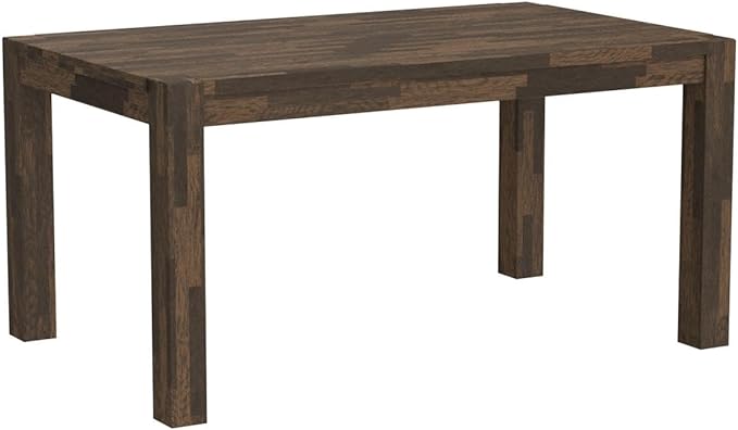 East West Furniture CN6-07-T Celina Dining Room Table - Rectangle Rustic Farmhouse Table , 36x60 Inch, Jacobean - LeafyLoom