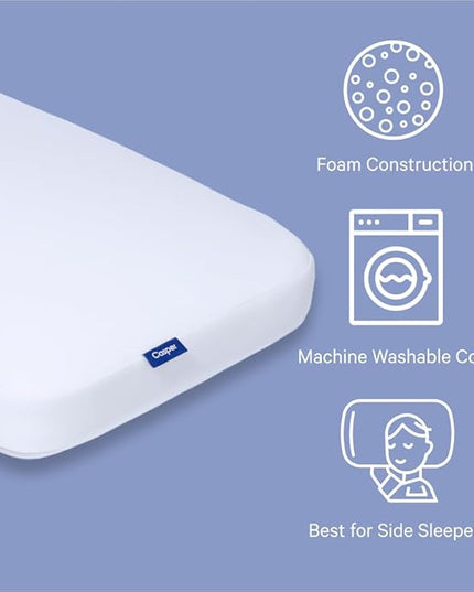 Casper Sleep Foam Pillow, King, White - LeafyLoom