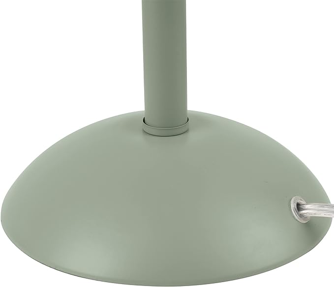 Globe Electric Novogratz x 65850 Haydel 21" 2-Light Table Lamp, Sage Green, Double On/Off Pull Chain - LeafyLoom