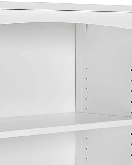Camaflexi Shaker Style Bookcase, 72", White - LeafyLoom