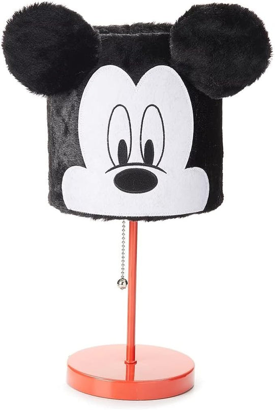 Idea Nuova Disney Mickey Mouse Plush Shade Table Lamp, Red - LeafyLoom
