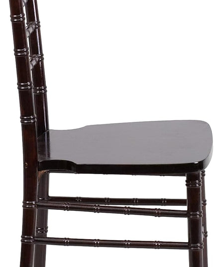 Flash Furniture 2 Pack HERCULES Series Walnut Wood Chiavari Chair - LeafyLoom