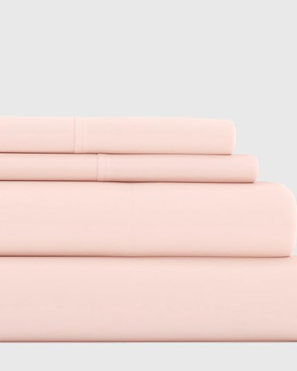 Linen Market Bed Sheets for Full Size Bed (Blush) - Sleep Better Than Ever with These Soft and Cooling Full Sheets - Deep Pocket Fits 16" Thick Beds - 4 Piece Full Sheet Set - LeafyLoom