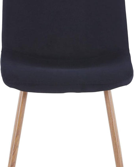 NicBex Haerin-SD-00382-LWJ Dining Chairs, 22.8"x17.7"x33.5", Black - LeafyLoom